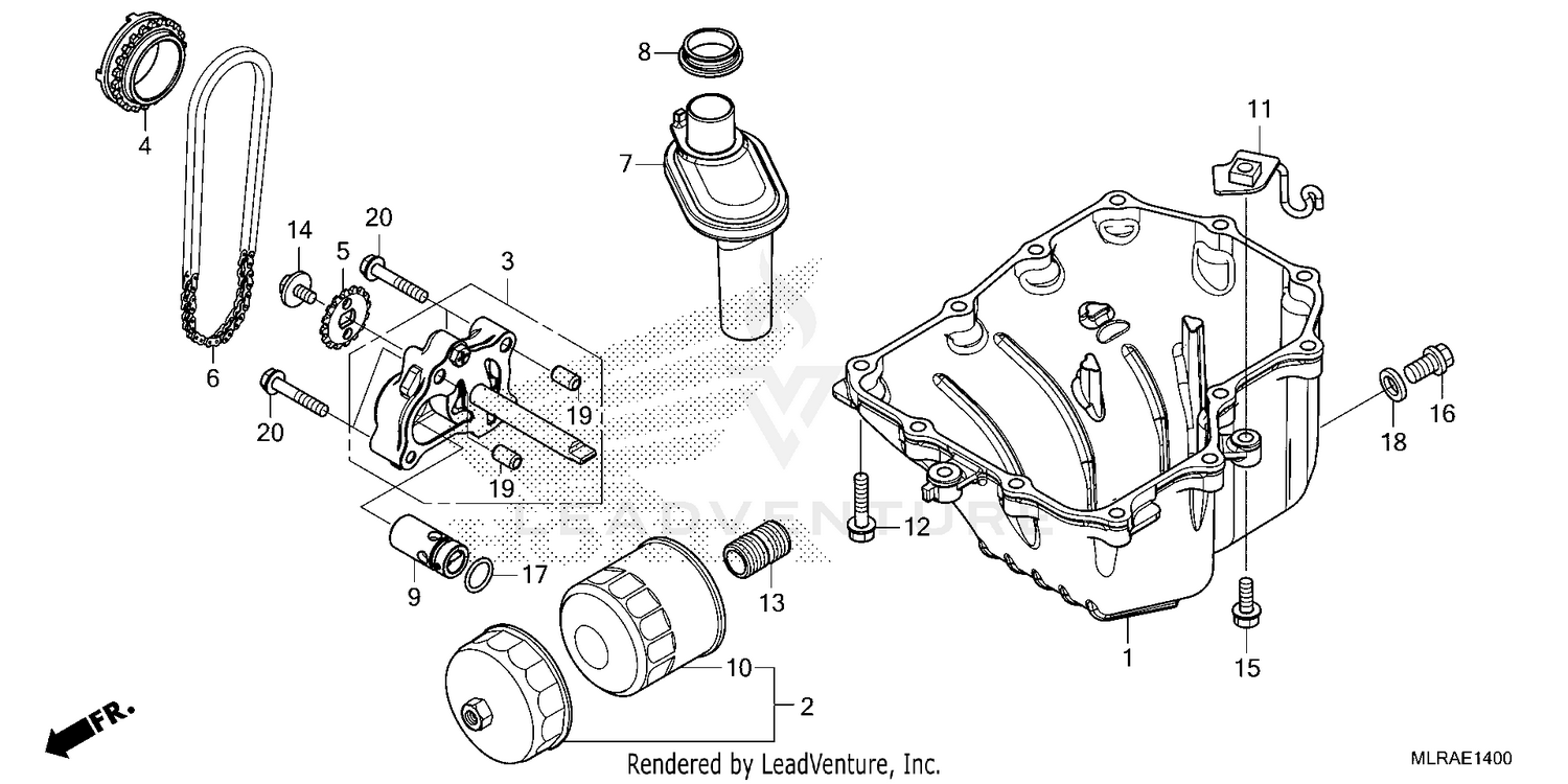 OIL PAN@OIL PUMP