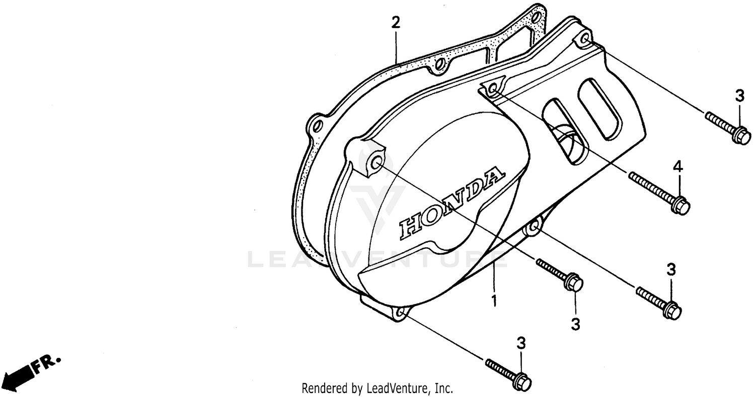 LEFT CRANKCASE COVER