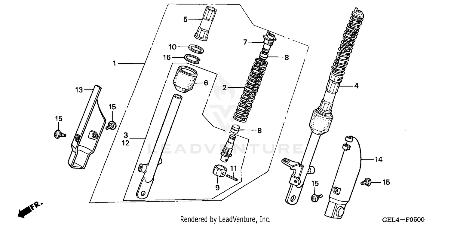 FRONT SHOCK ABSORBER