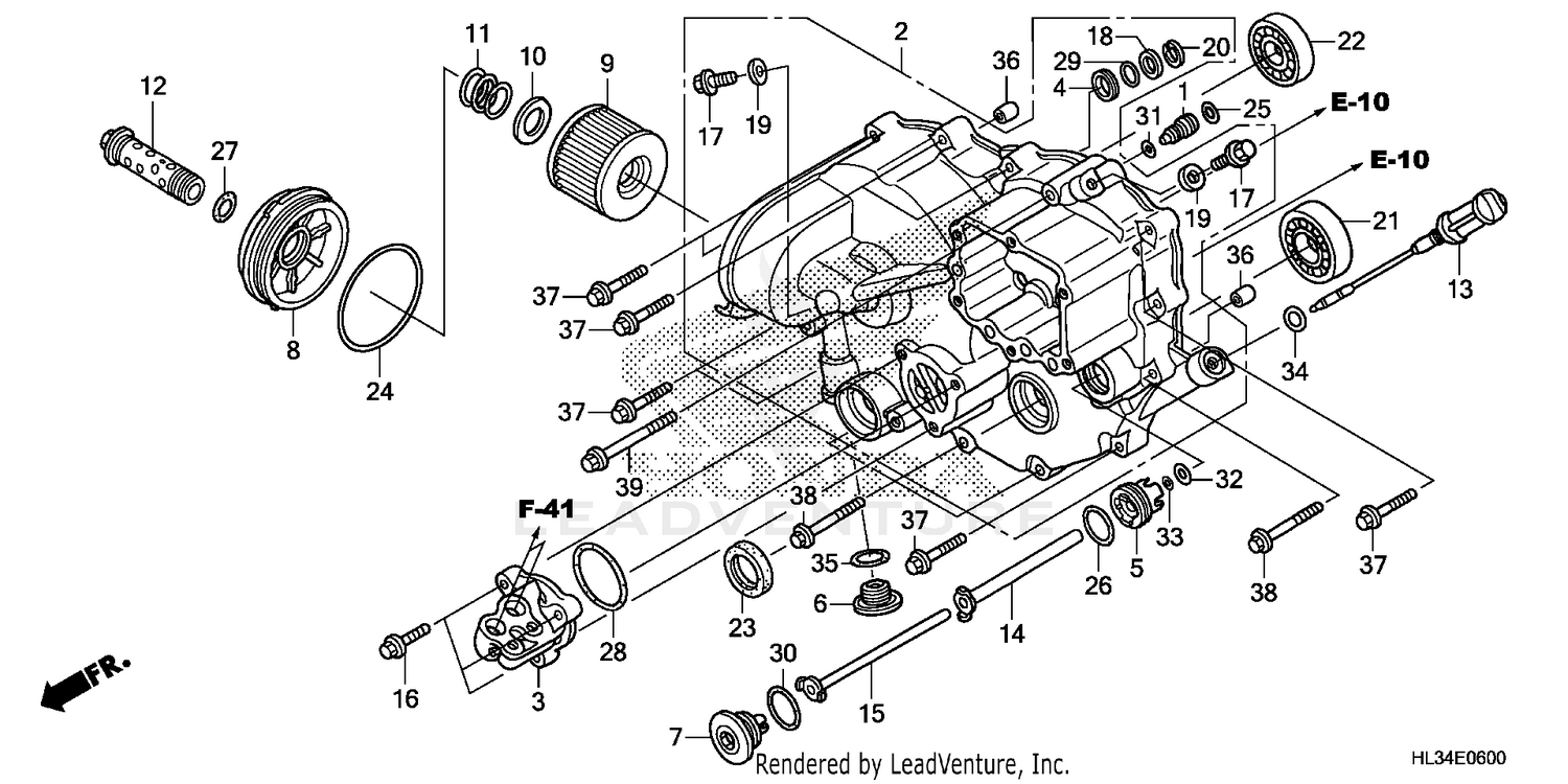 FRONT CRANKCASE COVER