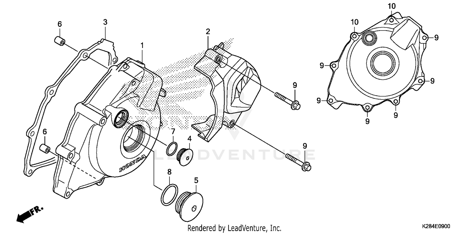 LEFT CRANKCASE COVER