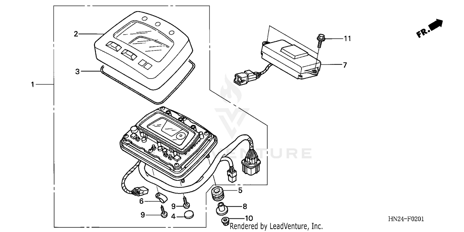 METER (TRX500FGA'04)