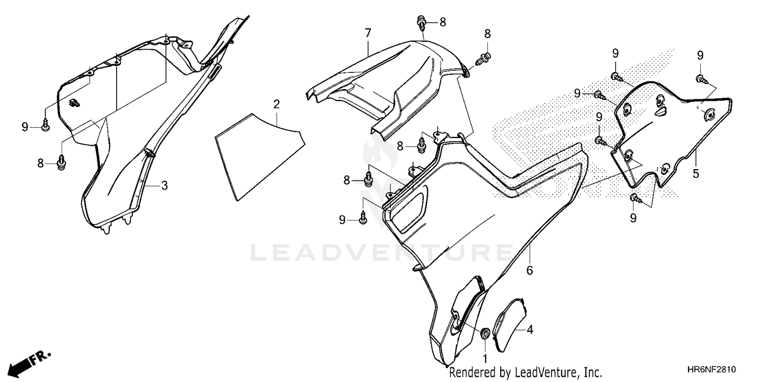 SIDE COVER@TANK COVER