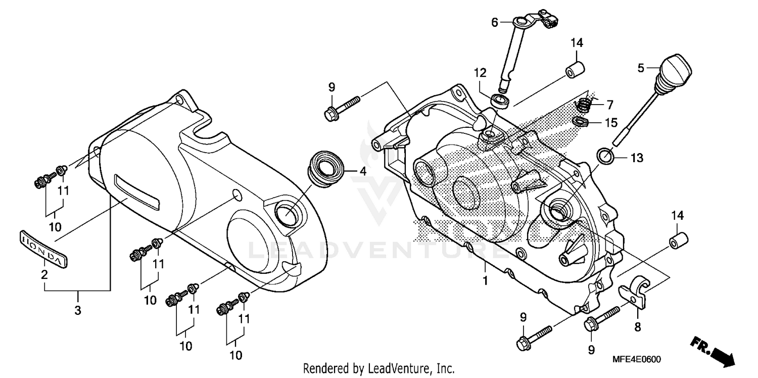 RIGHT CRANKCASE COVER