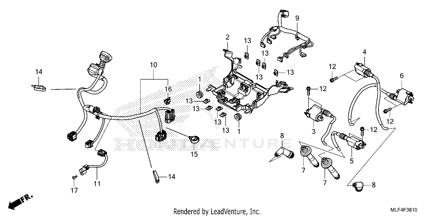 SUB HARNESS@IGNITION COIL