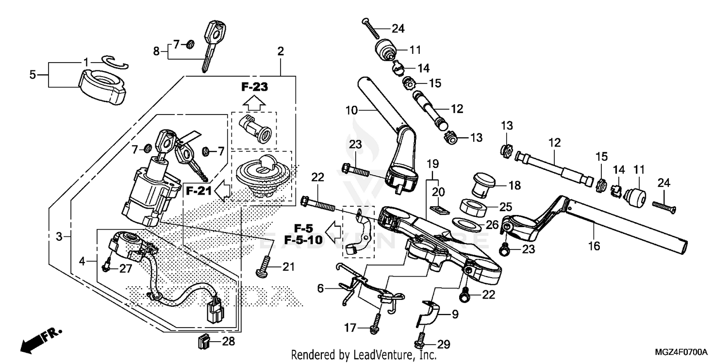 HANDLEBAR@TOP BRIDGE