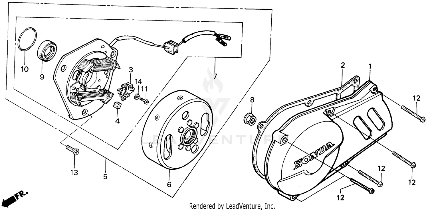 LEFT CRANKCASE COVER