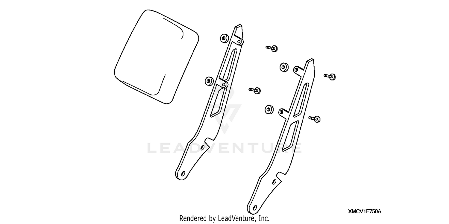 CHROME BACKREST TRIM DELUXE