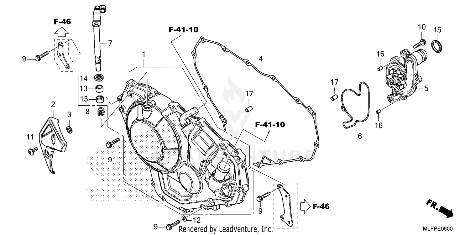 RIGHT CRANKCASE COVER