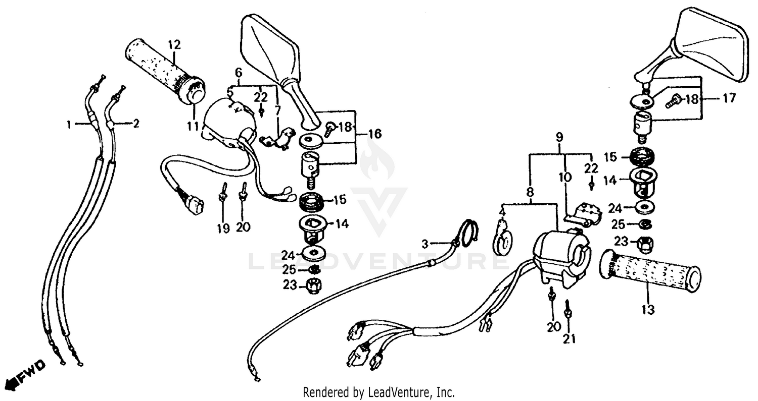 SWITCHES + CABLES + MIRRORS