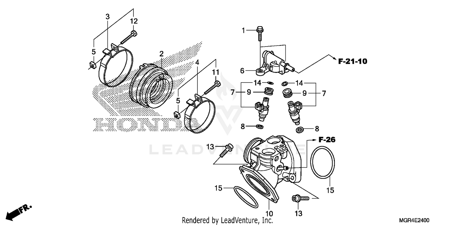 INJECTOR@INTAKE MANIFOLD