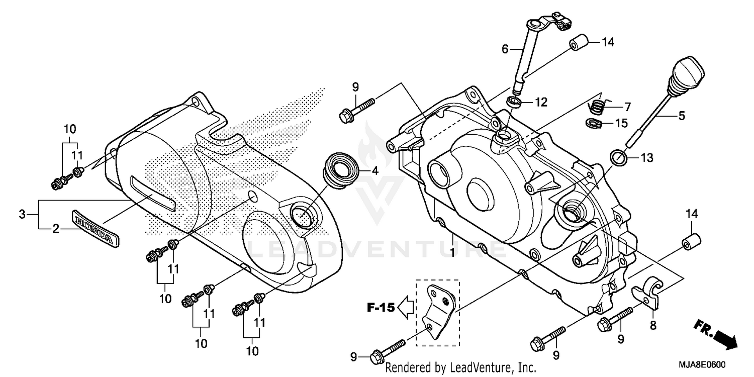 RIGHT CRANKCASE COVER