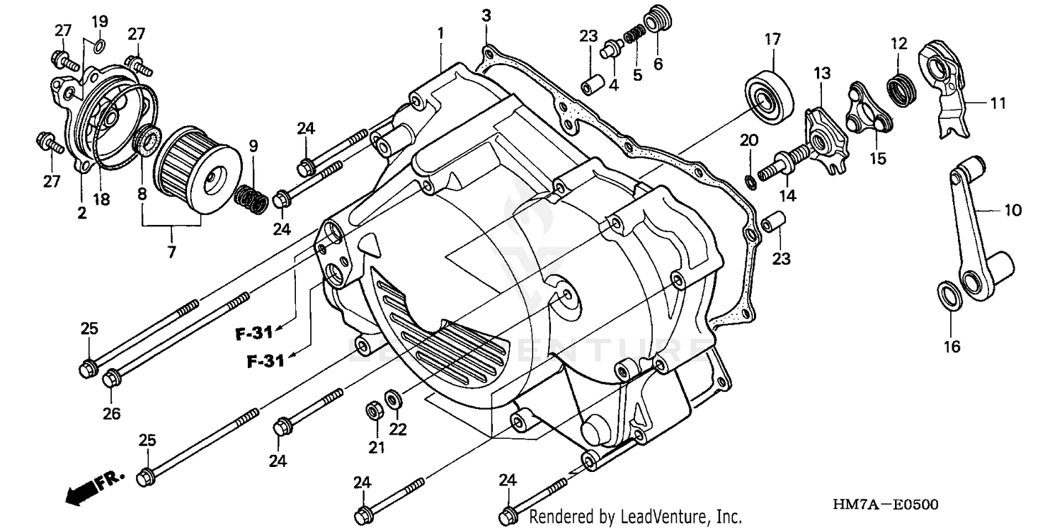 FRONT CRANKCASE COVER