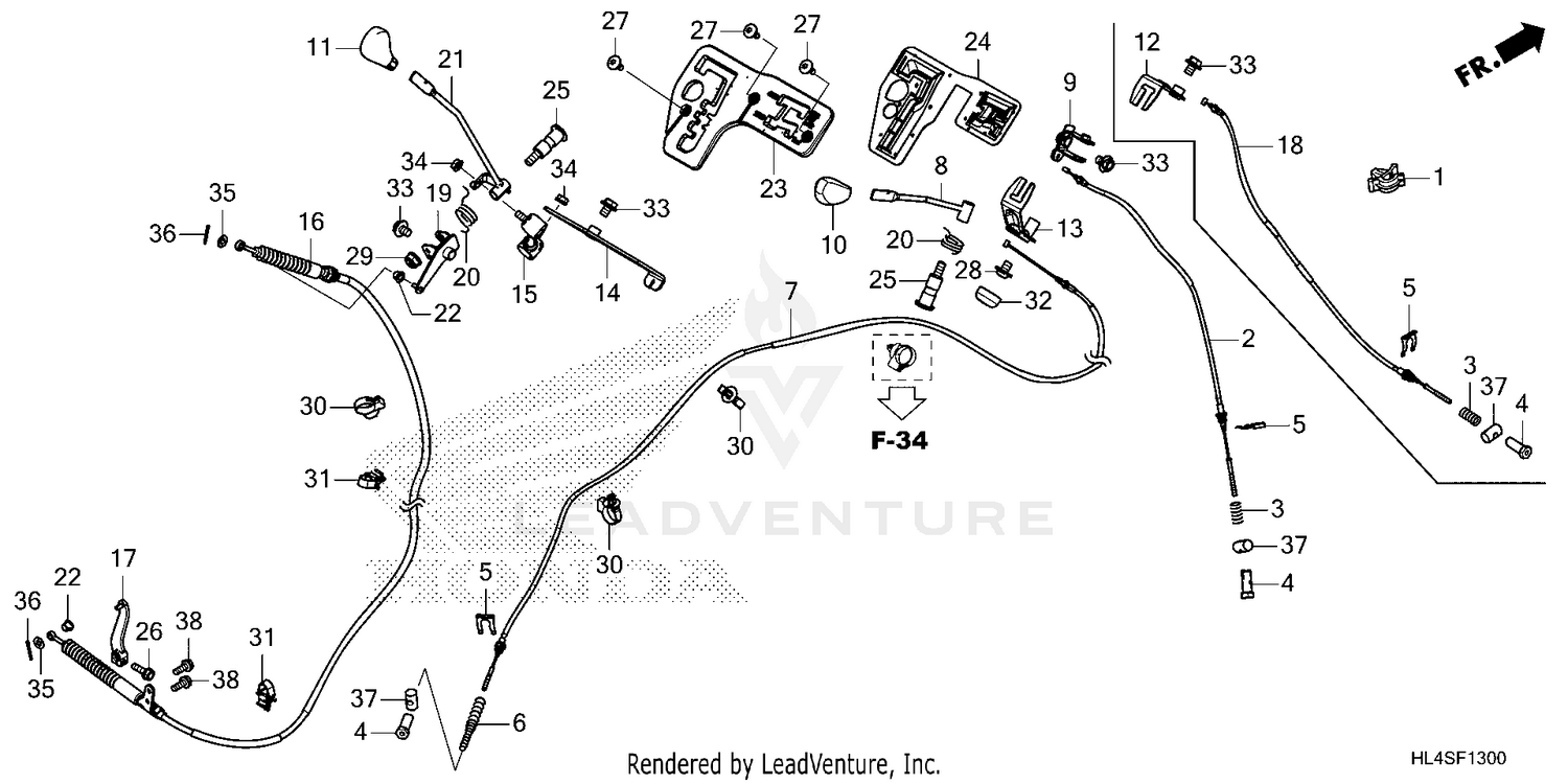 SHIFT LEVER@SELECT LEVER
