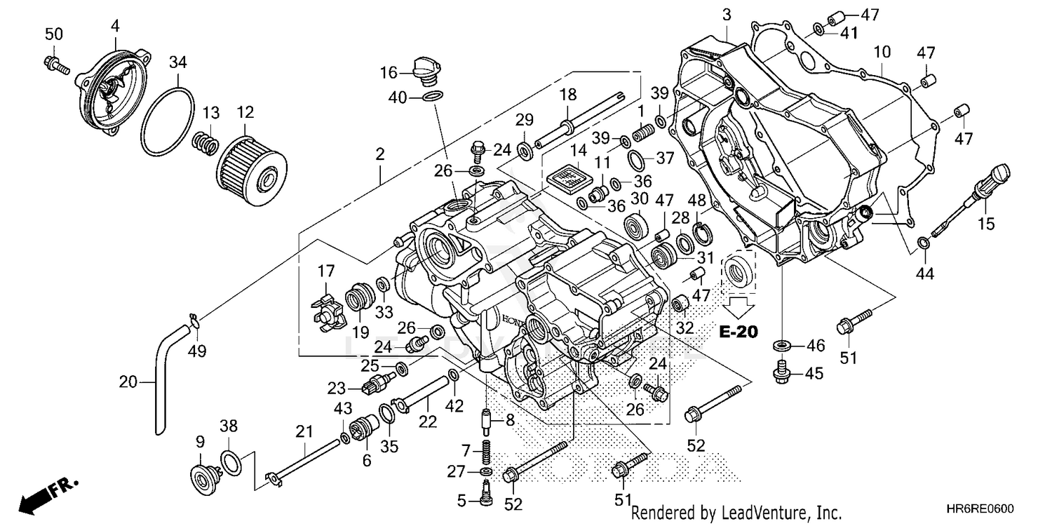 FRONT CRANKCASE COVER
