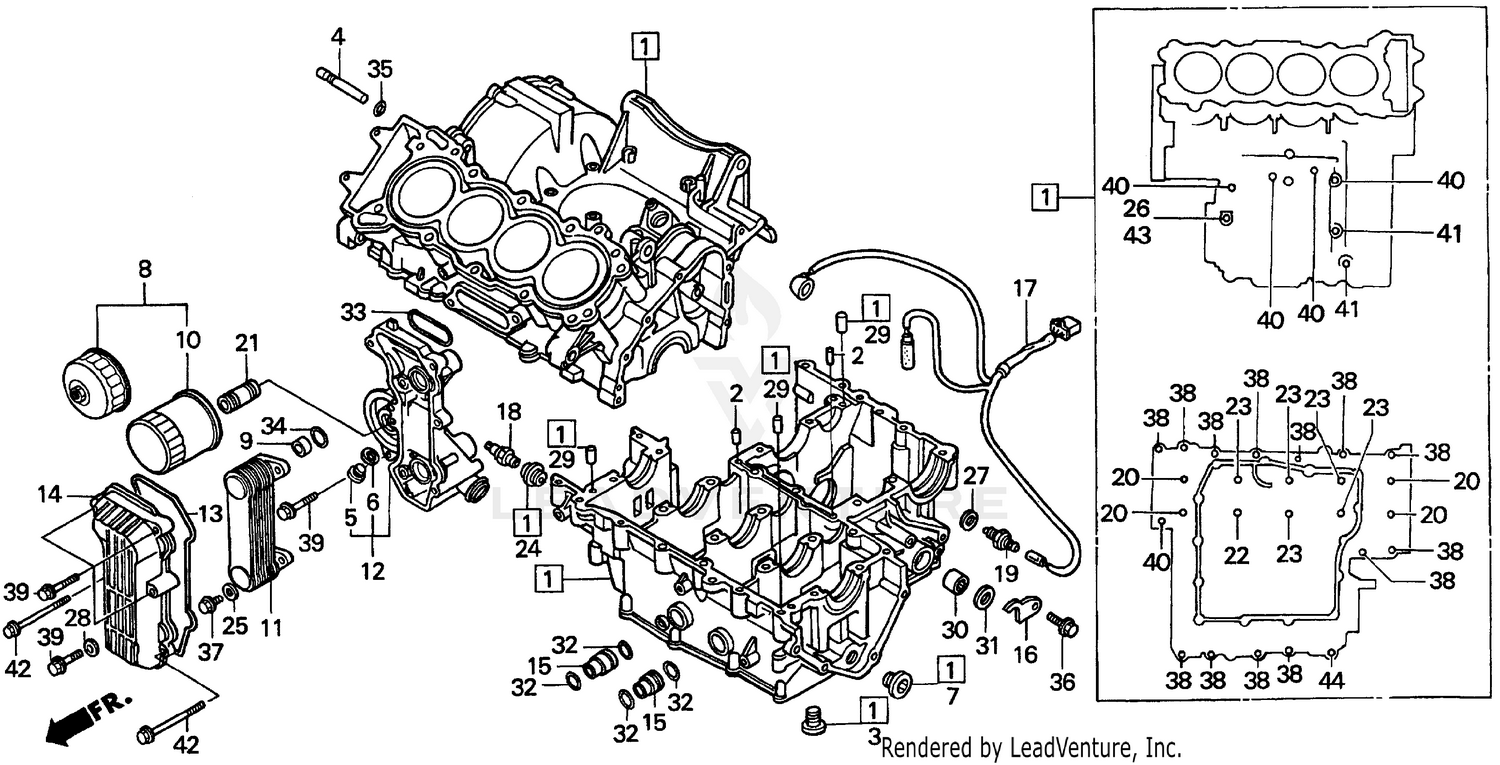 CRANKCASE SET