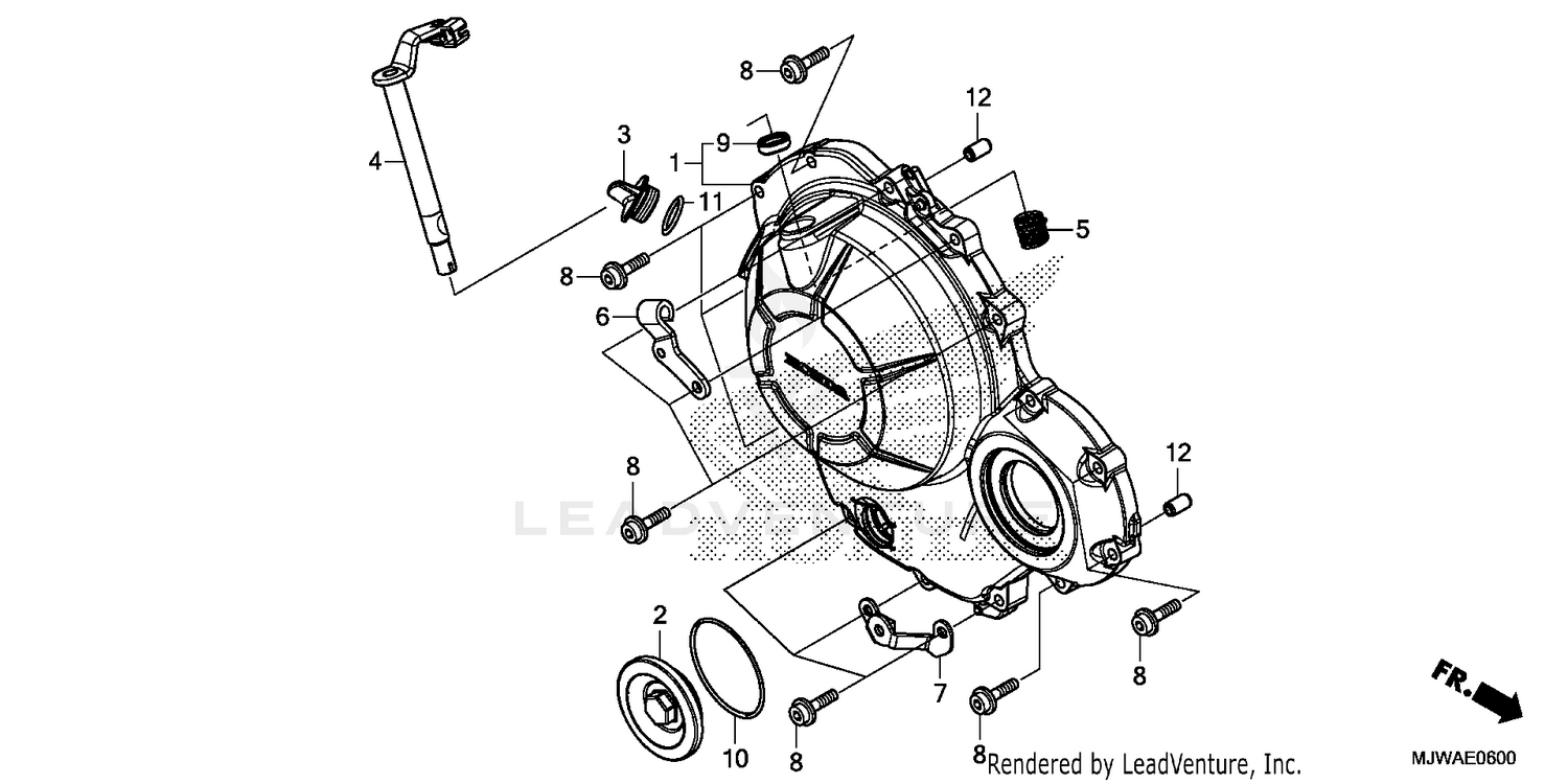 RIGHT CRANKCASE COVER