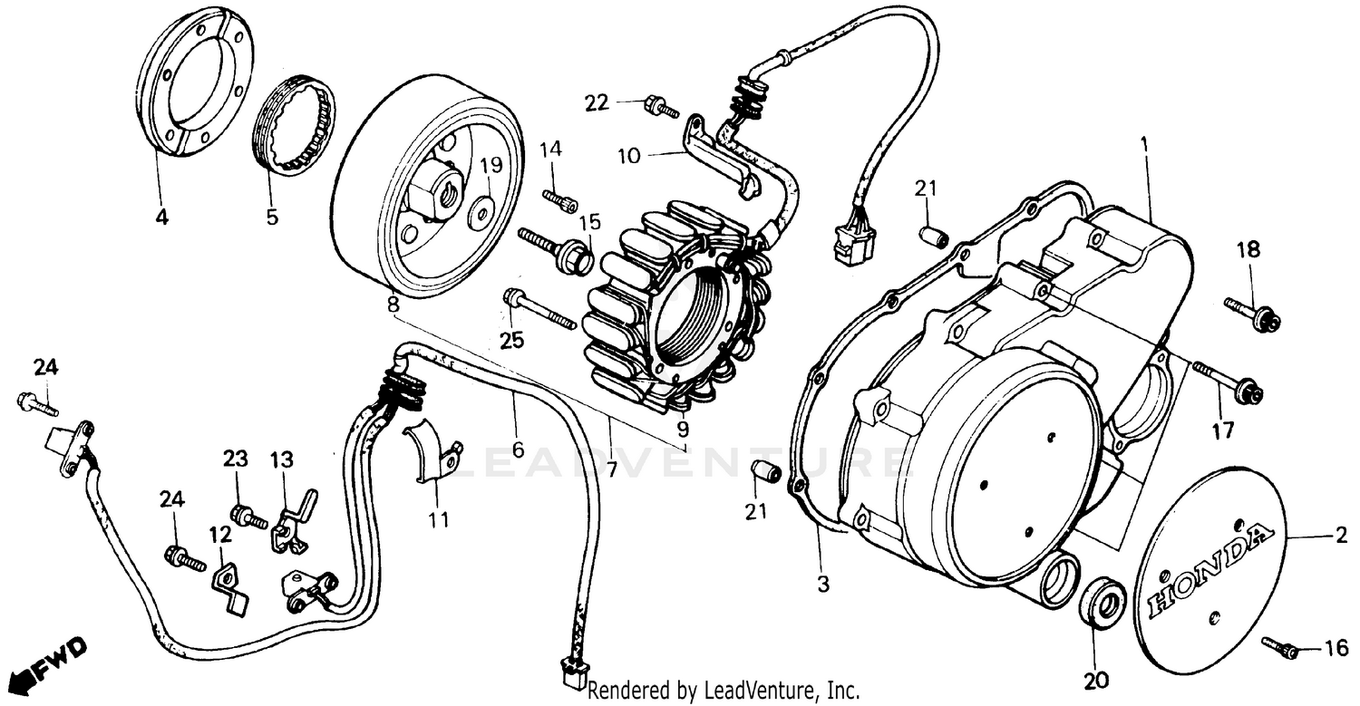 LEFT CRANKCASE COVER