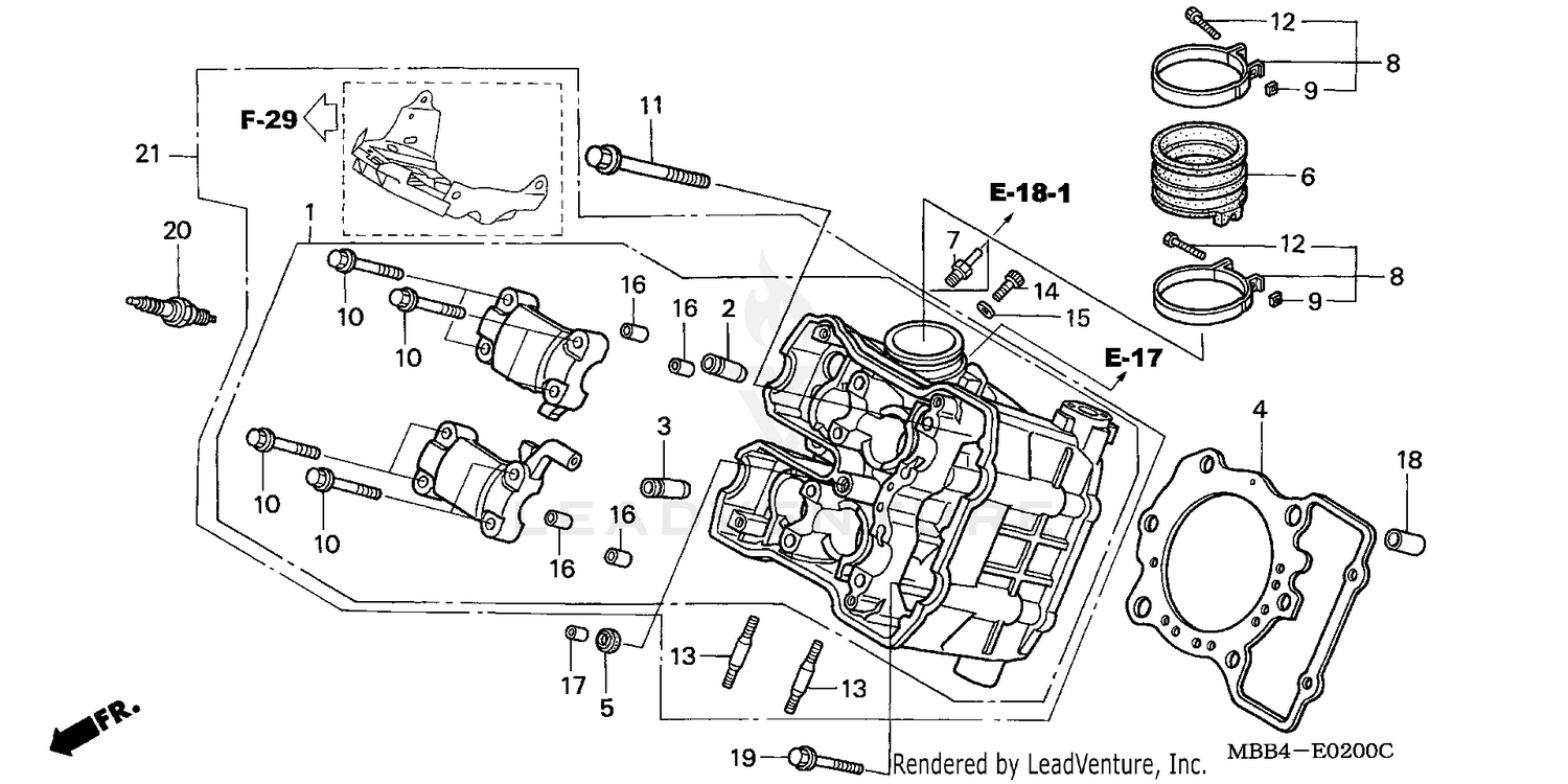 CYLINDER HEAD (FR.)
