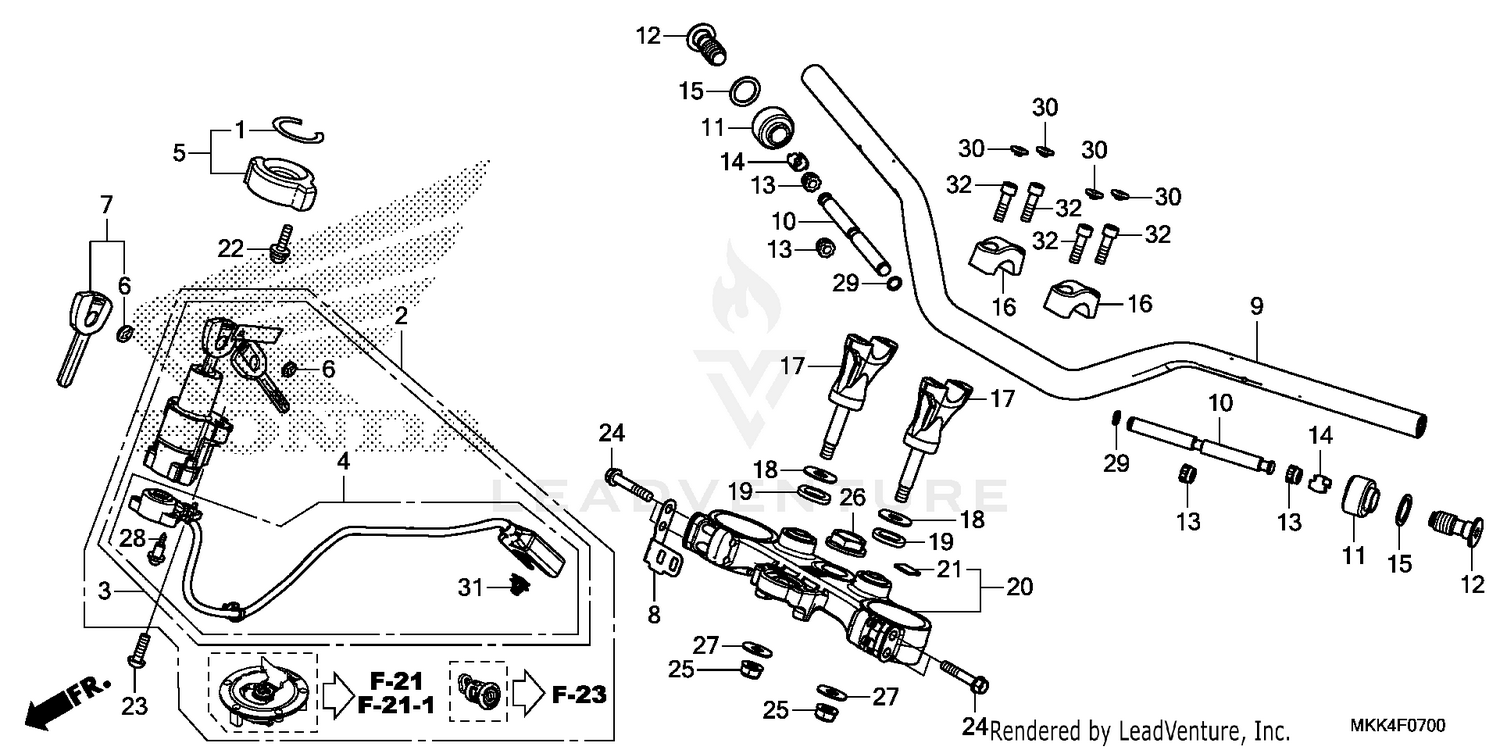 HANDLEBAR@TOP BRIDGE