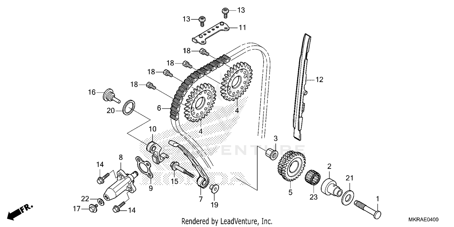 CAM CHAIN@TENSIONER