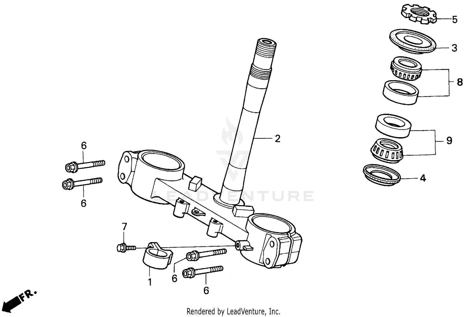 STEERING STEM 95-96
