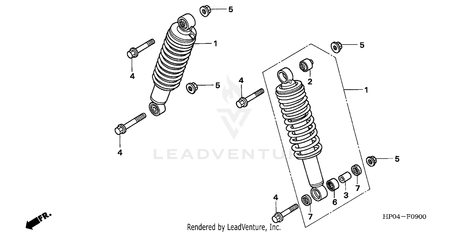 FRONT SHOCK ABSORBER