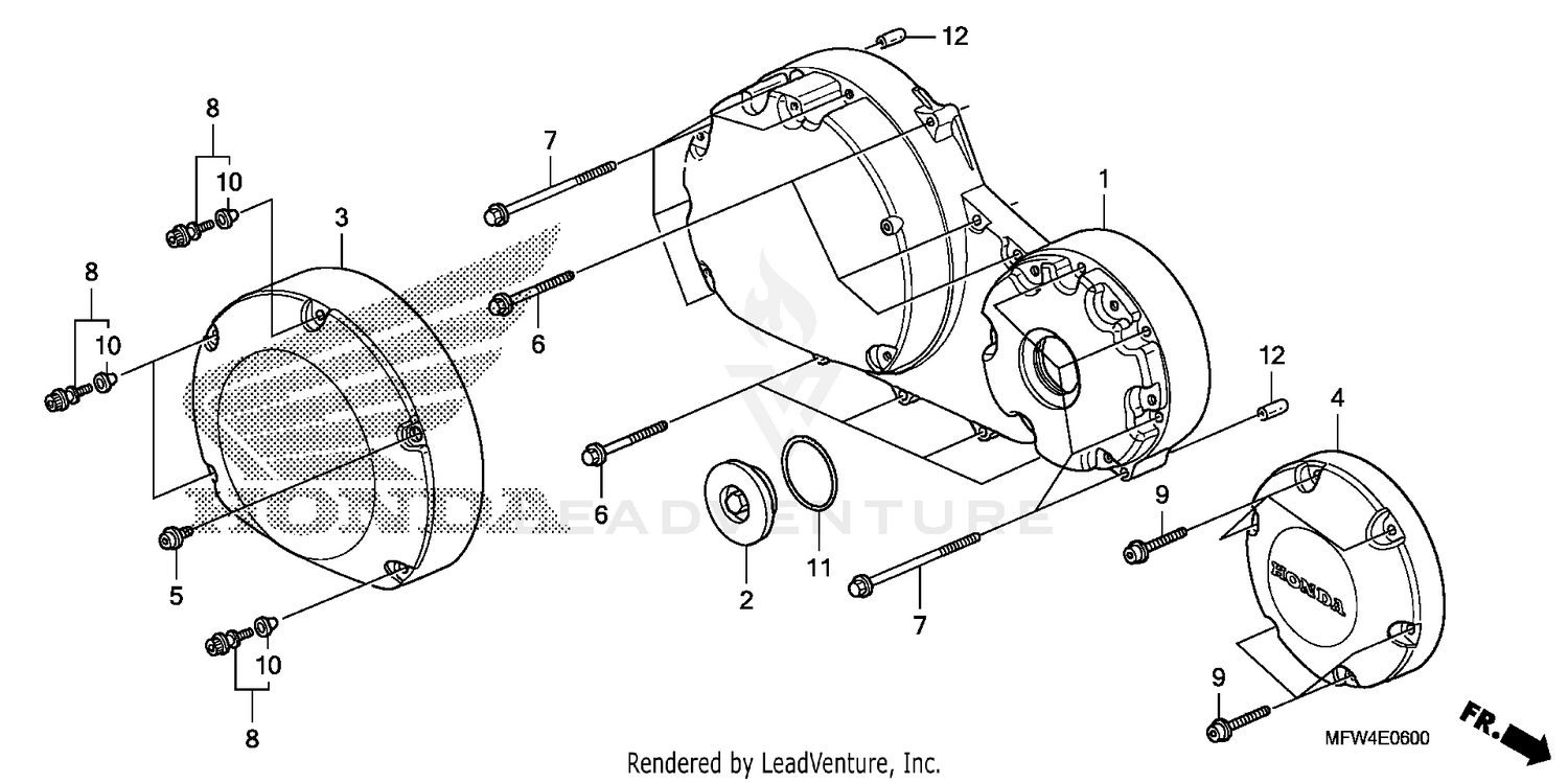 RIGHT CRANKCASE COVER