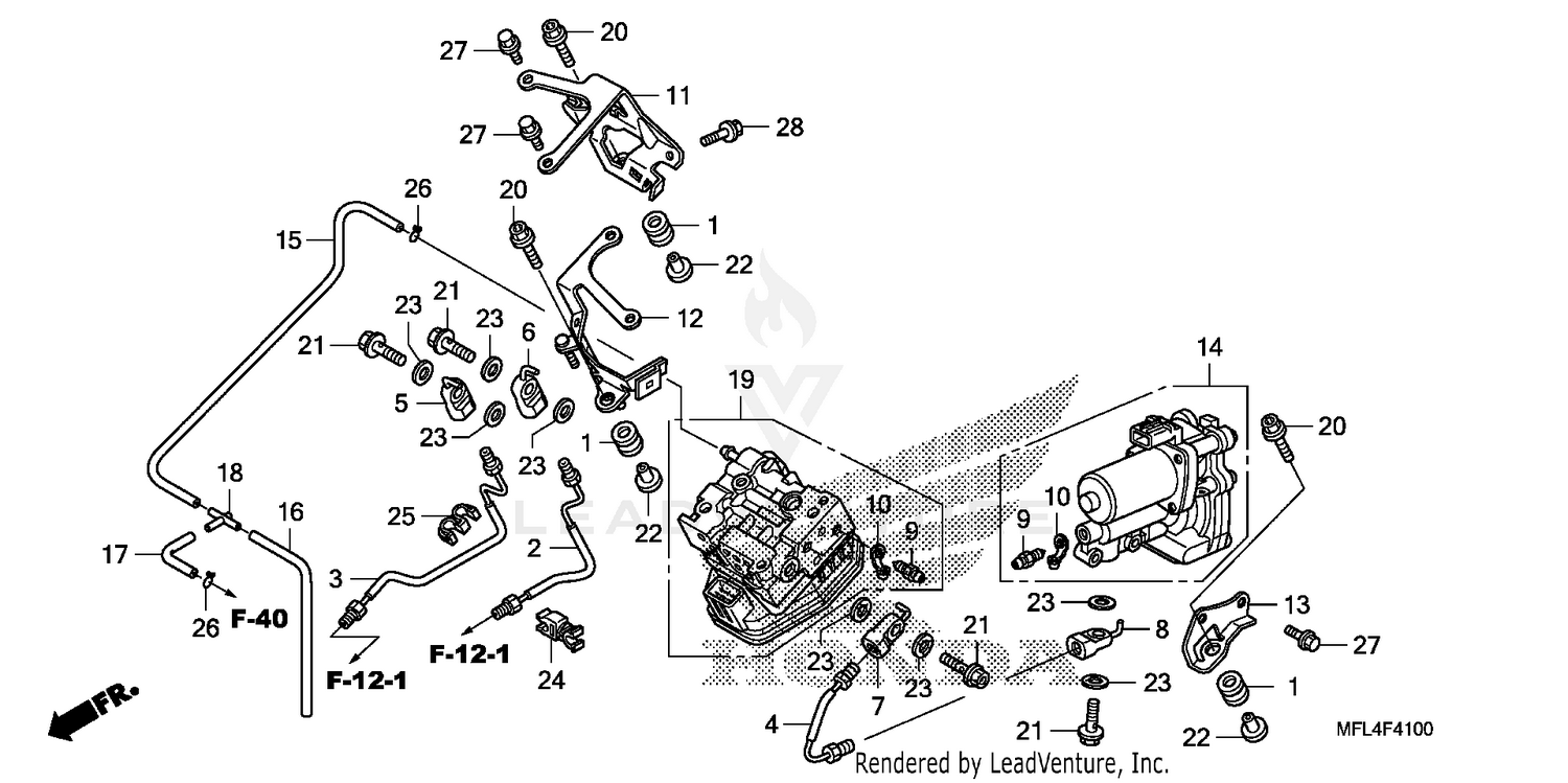 REAR POWER UNIT@REAR     VALVE UNIT