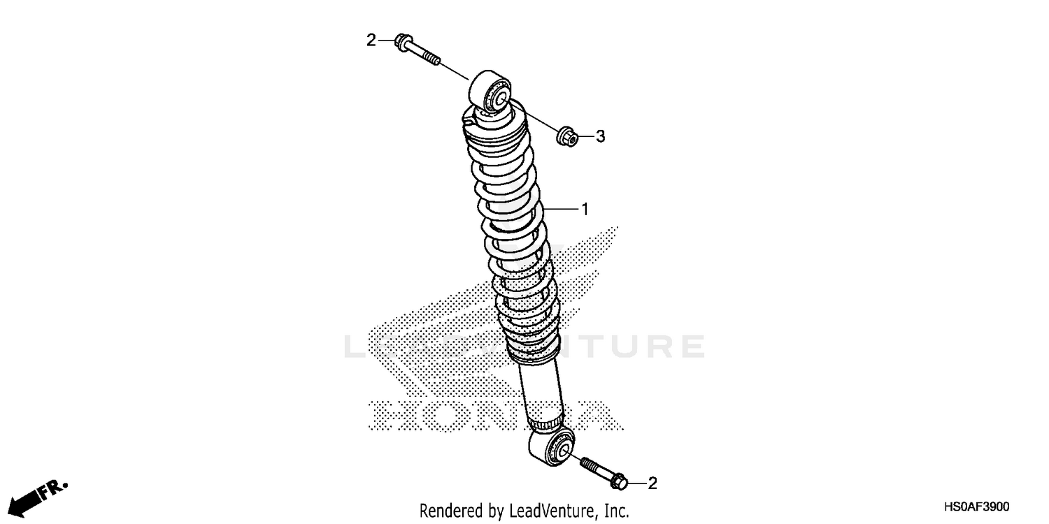 REAR SHOCK ABSORBER