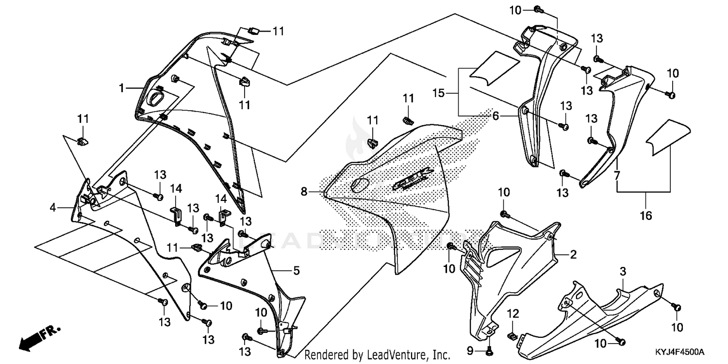 MIDDLE COWL@UNDER COWL
