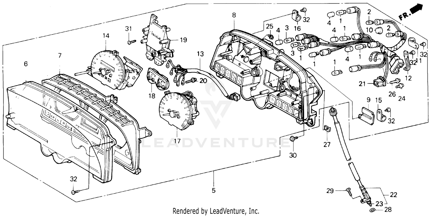 SPEEDOMETER + TACHOMETER I