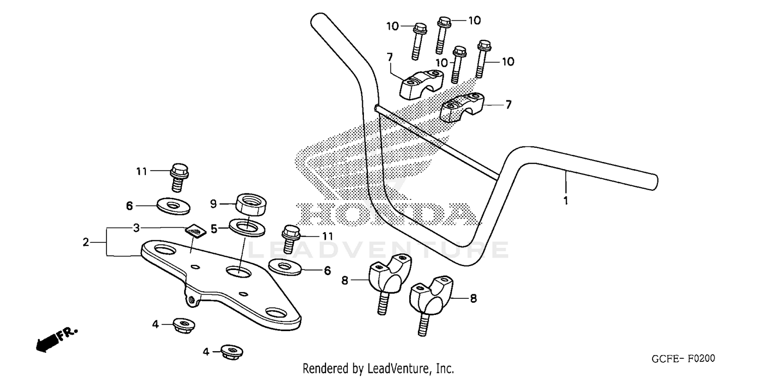 HANDLEBAR + TOP BRIDGE