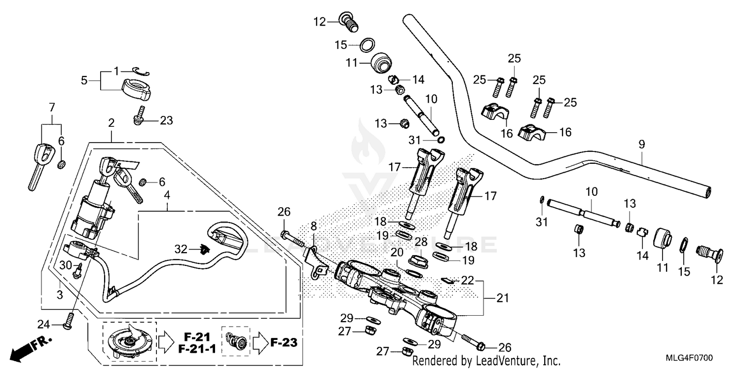 HANDLEBAR@TOP BRIDGE