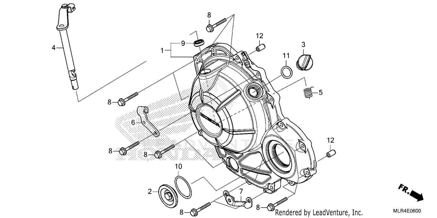 RIGHT CRANKCASE COVER