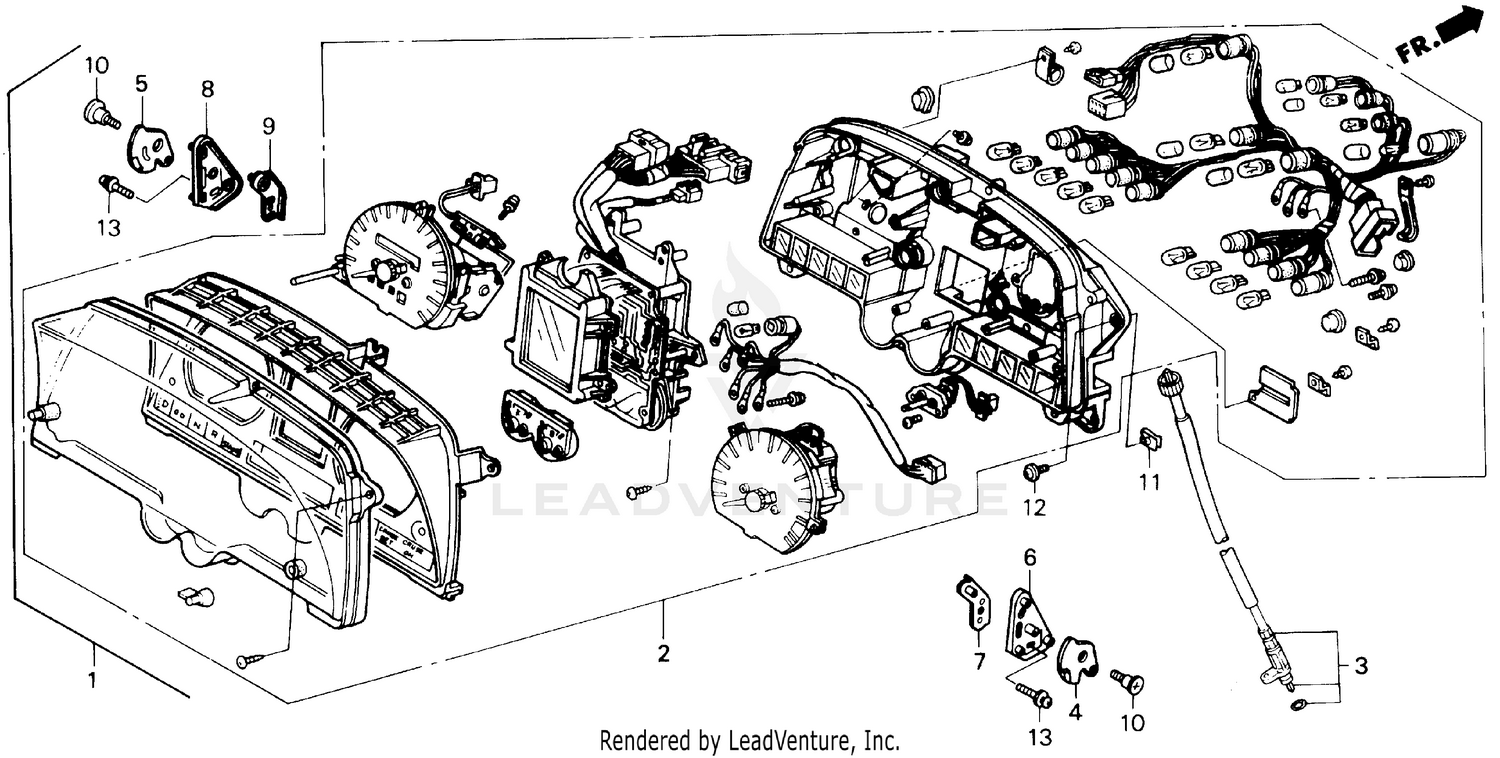 COMBINATION METER SET 90