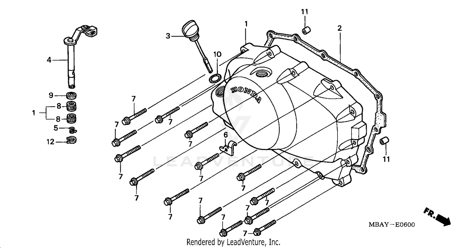RIGHT CRANKCASE COVER