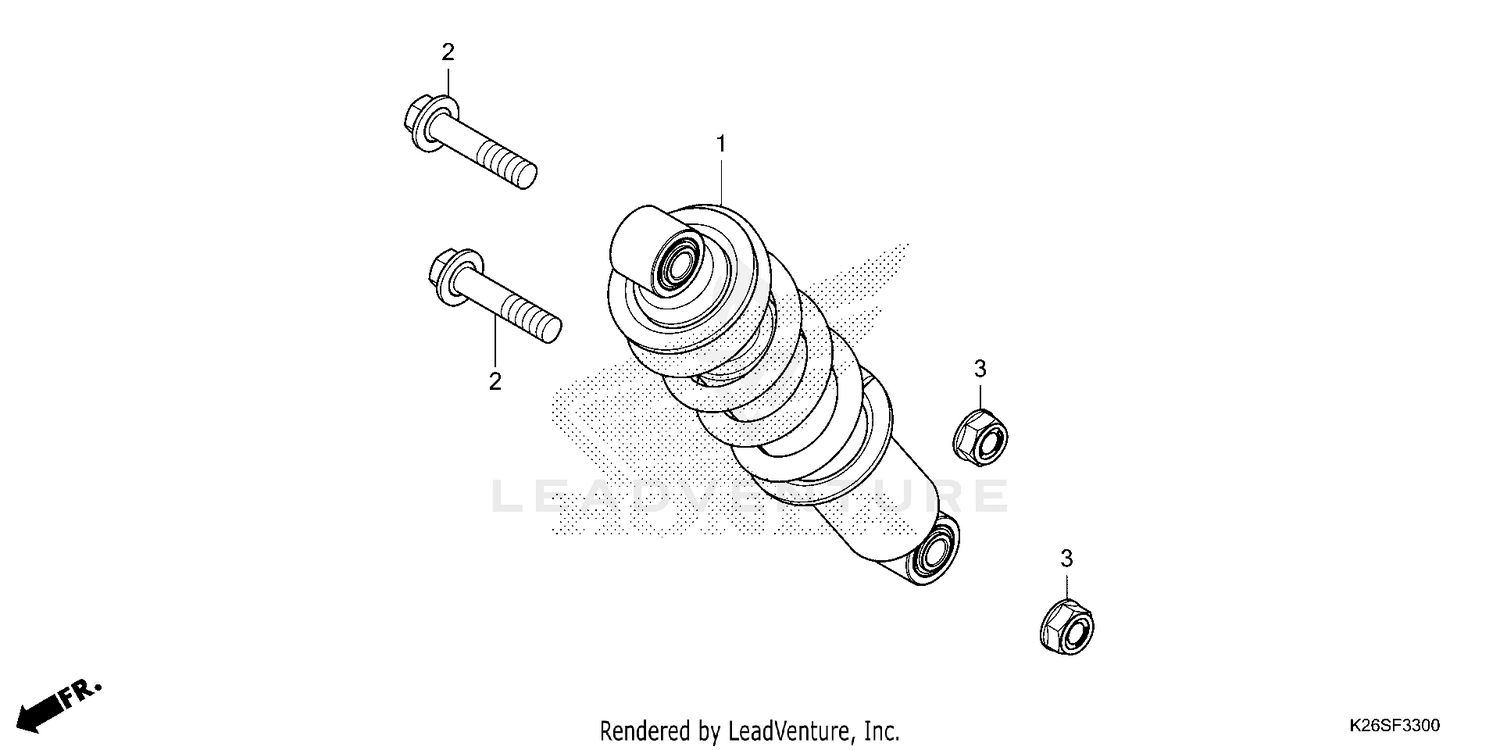 REAR SHOCK ABSORBER