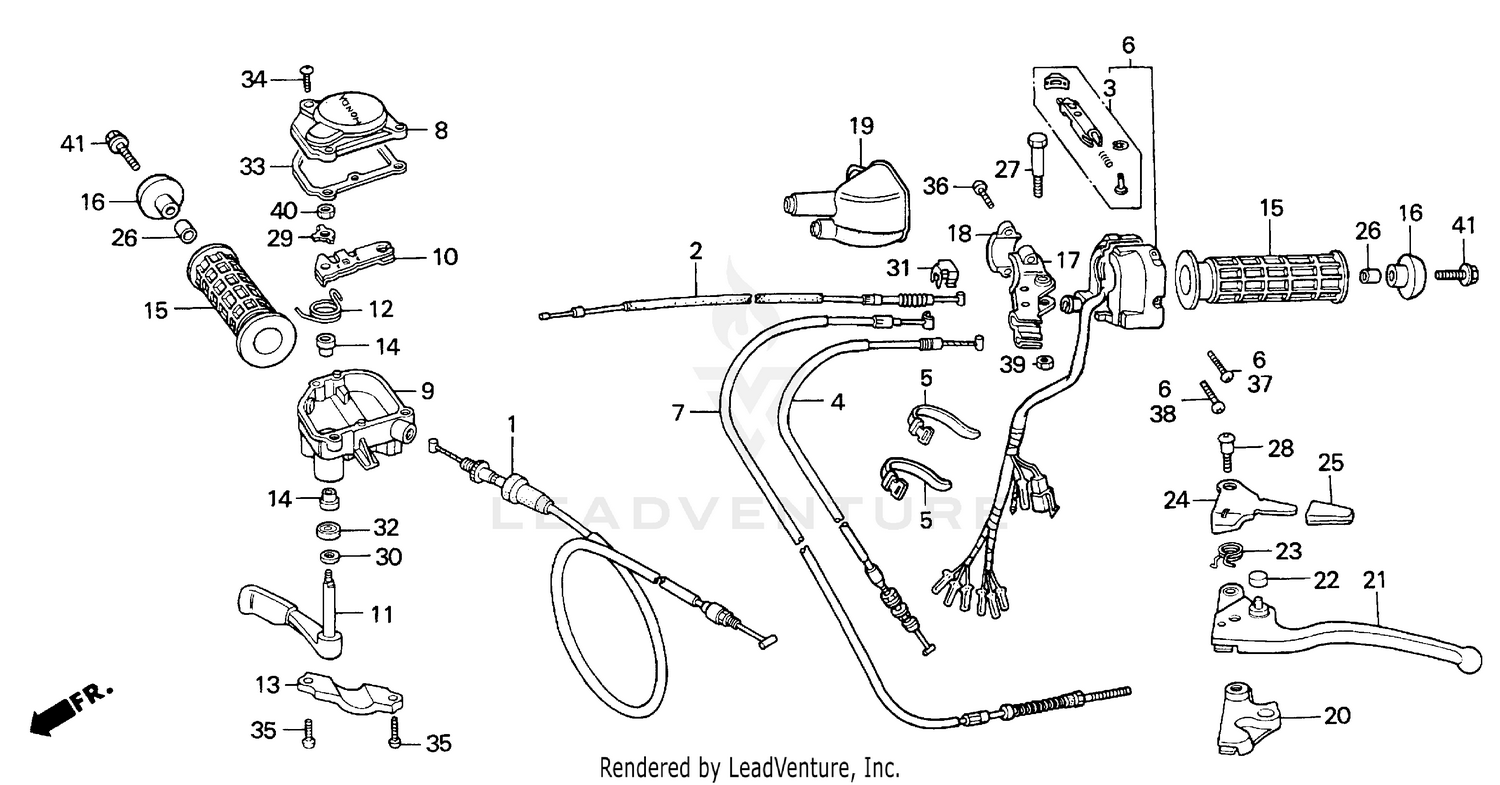 HANDLE SWITCH + CABLES