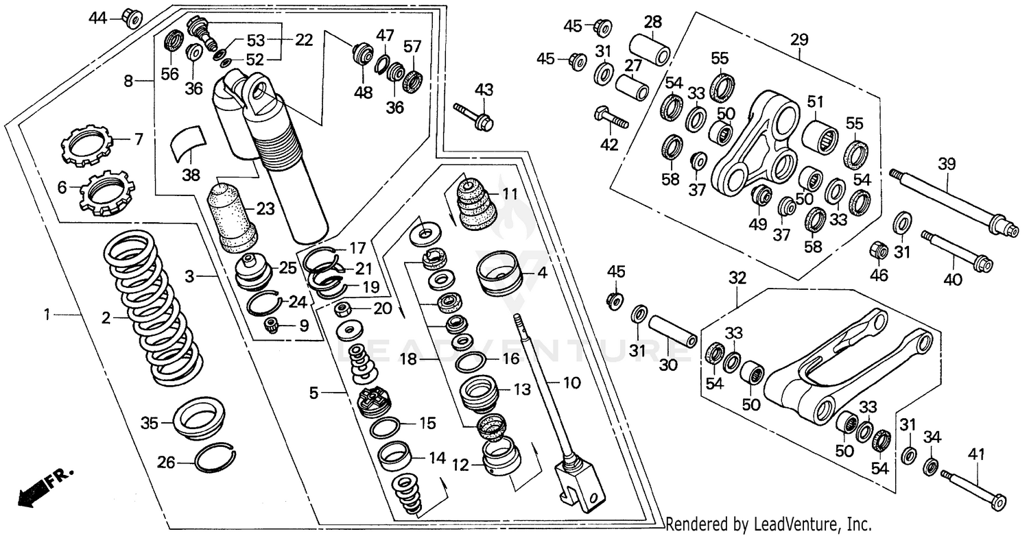 REAR SHOCK ABSORBER 94