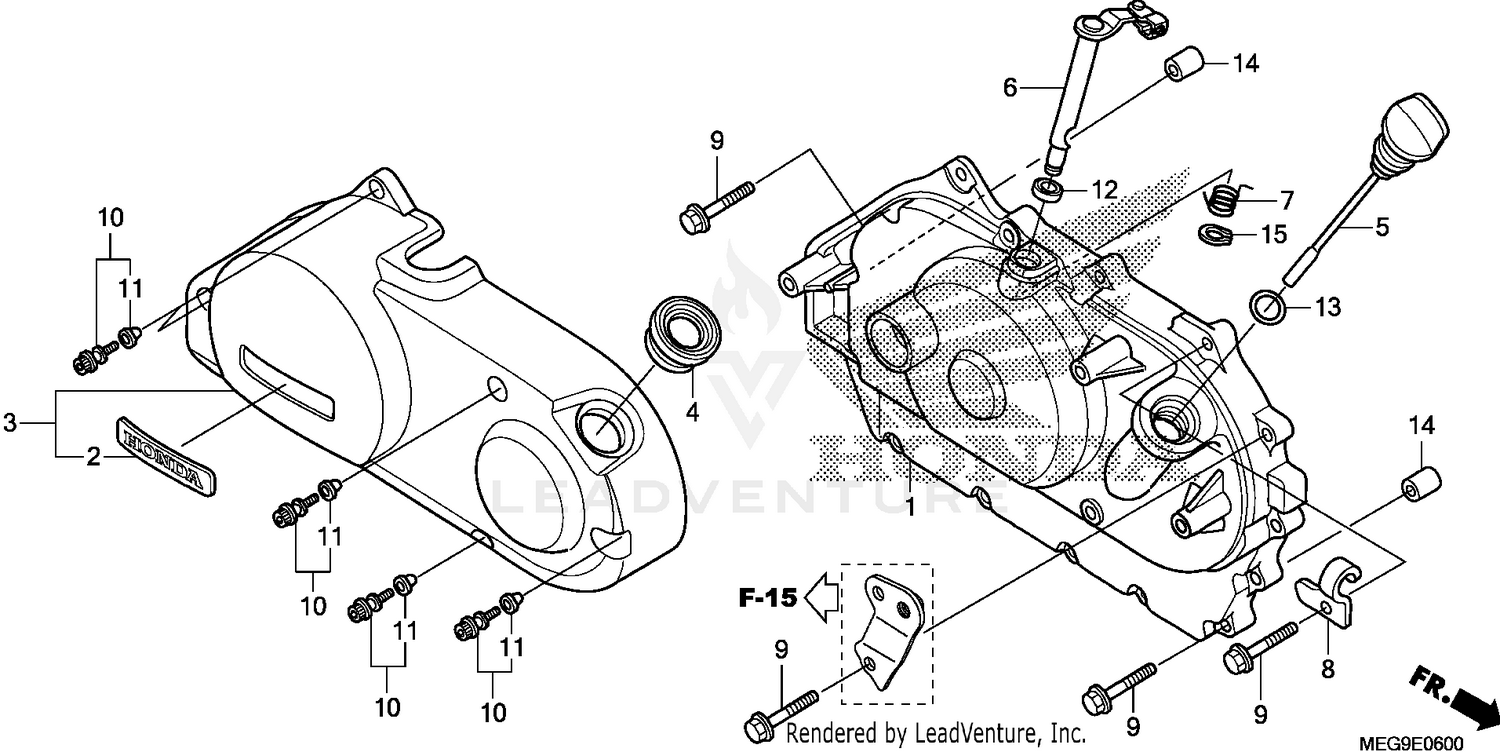 RIGHT CRANKCASE COVER