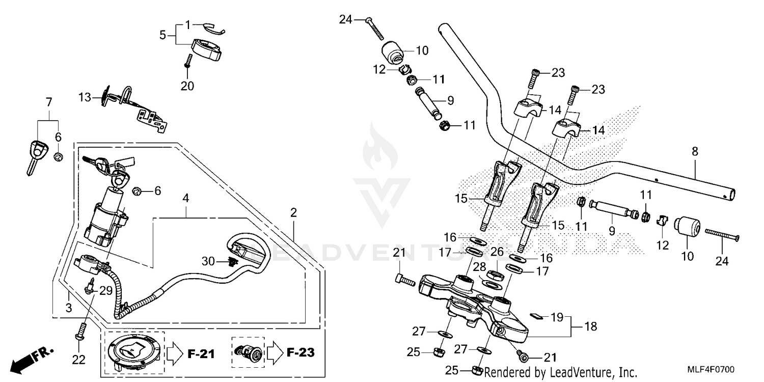 HANDLEBAR@TOP BRIDGE