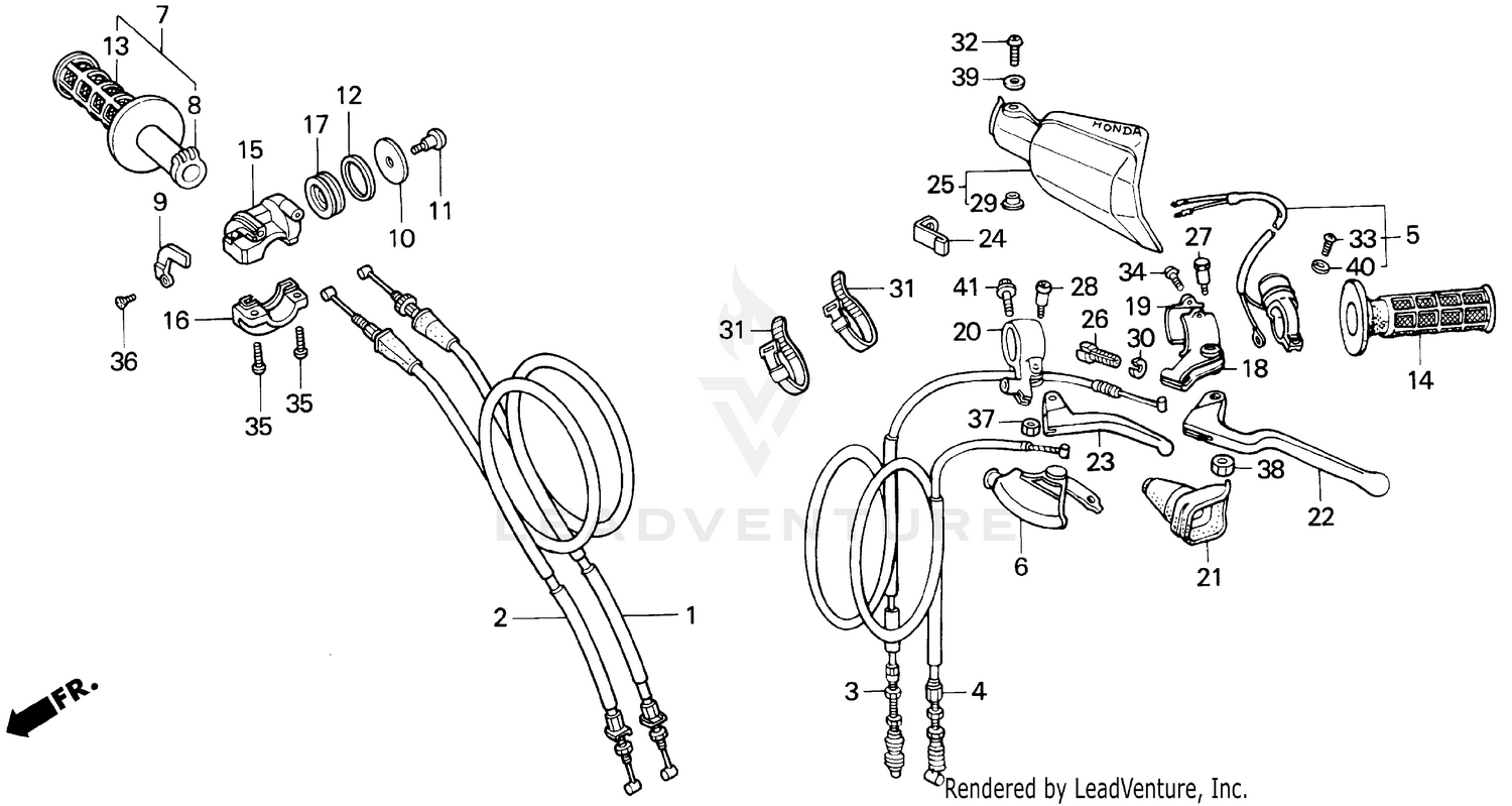 HANDLE SWITCH + CABLES