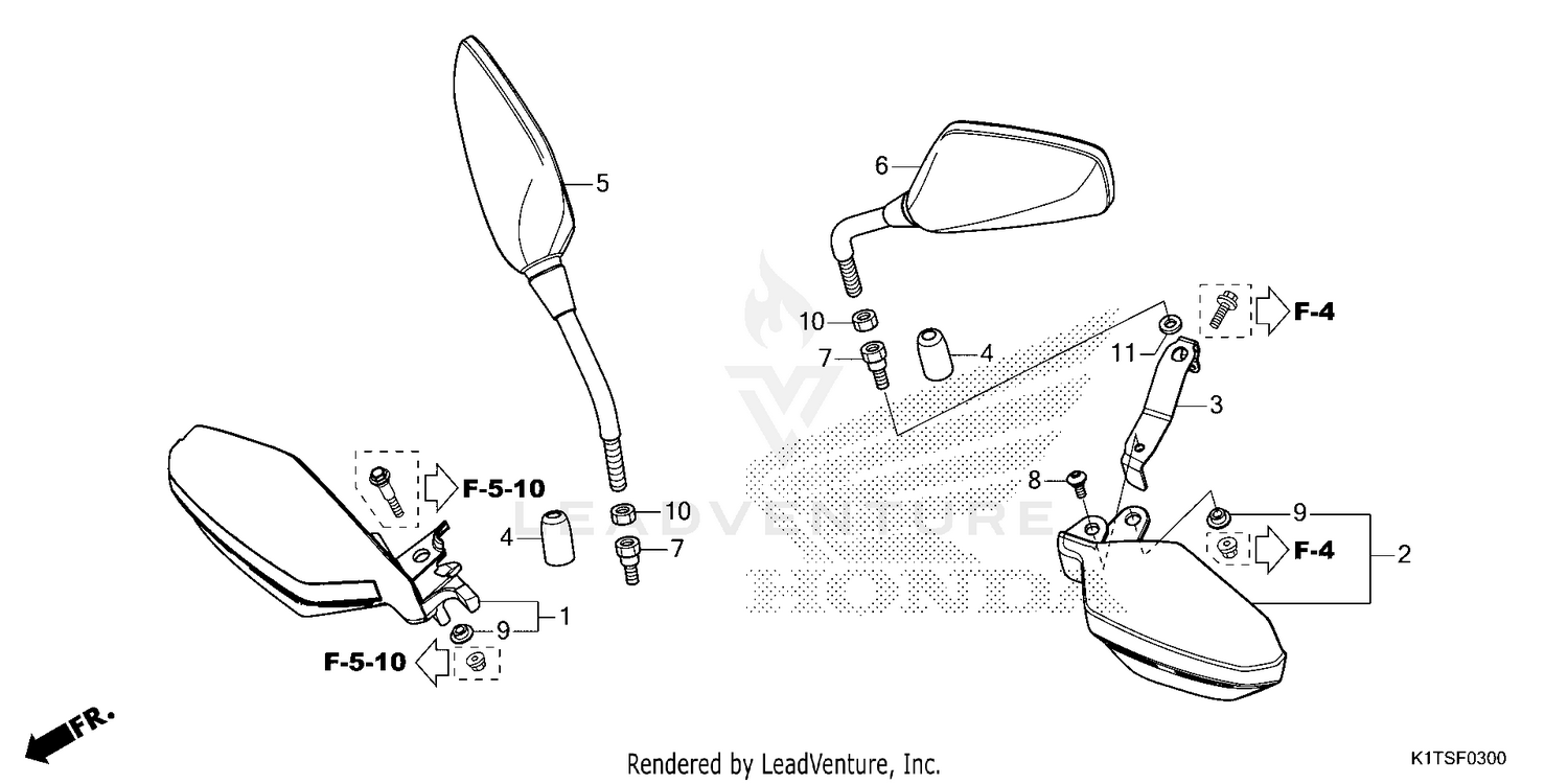 MIRROR@KNUCKLE GUARD
