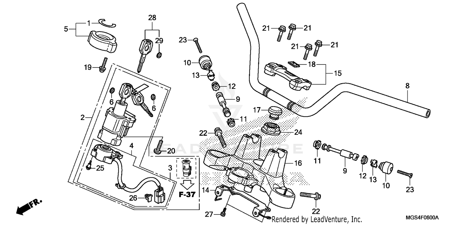 HANDLEBAR@TOP BRIDGE