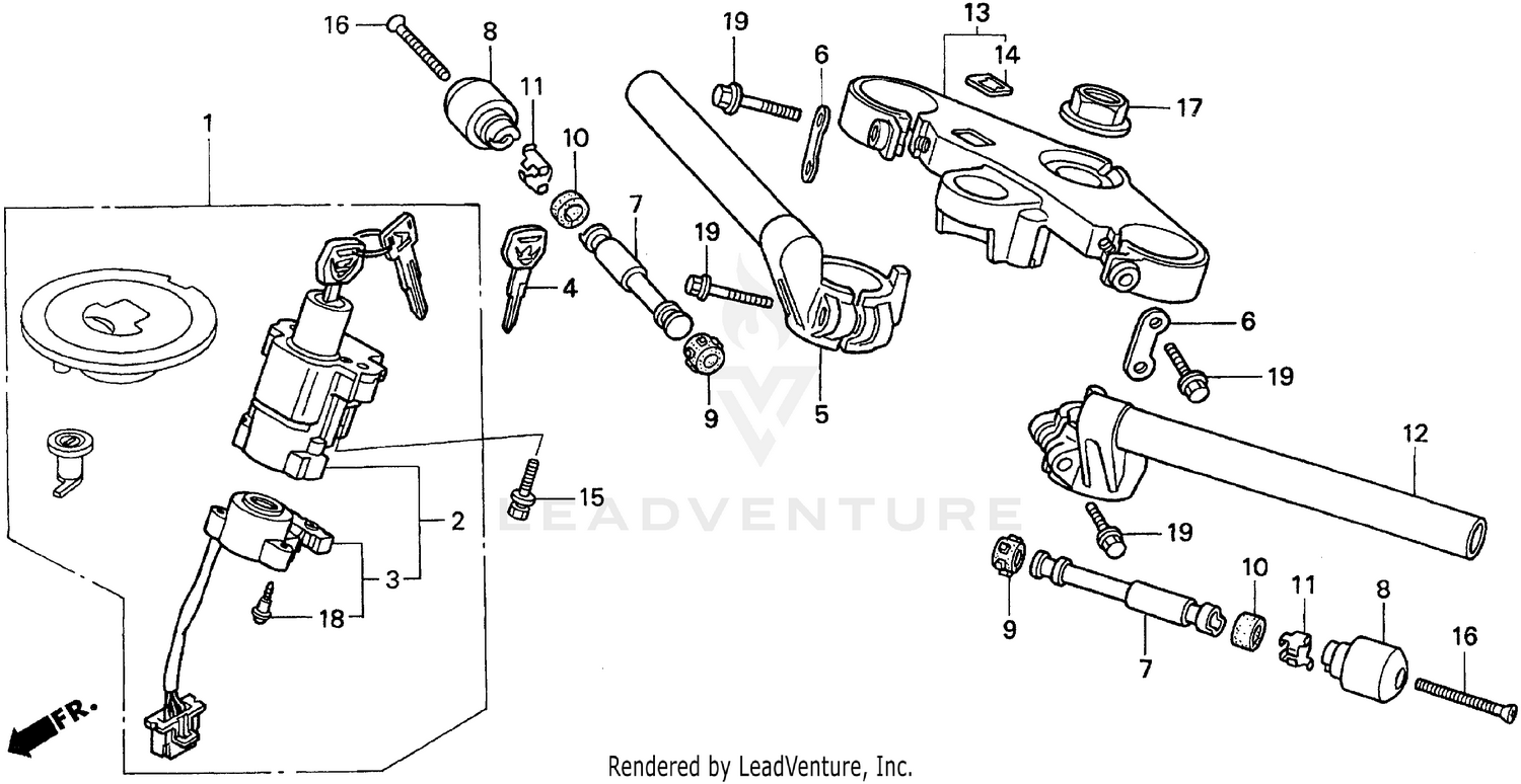 HANDLEBAR + TOP BRIDGE
