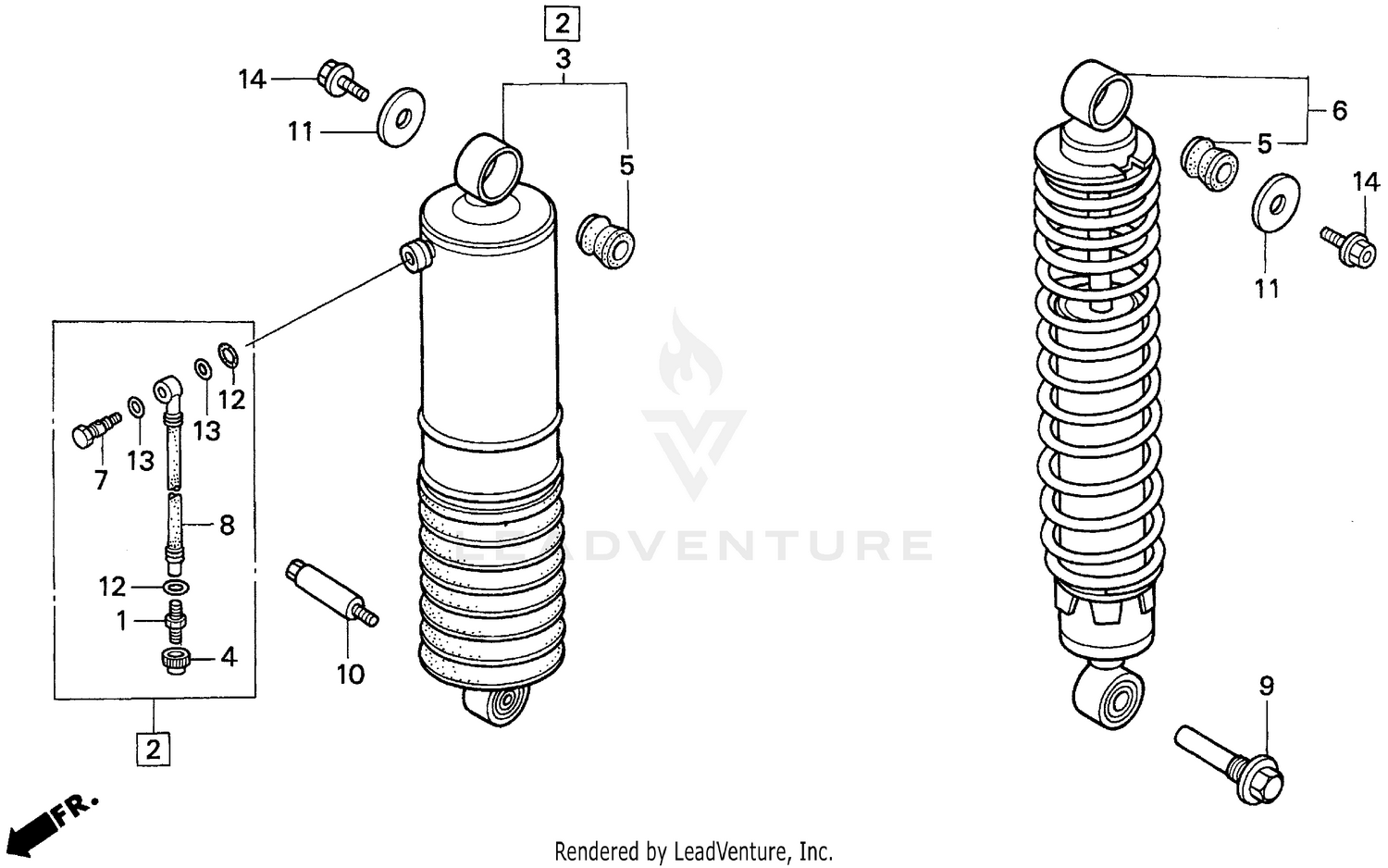 REAR SHOCK ABSORBER