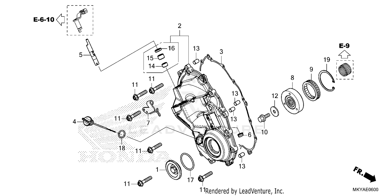 RIGHT CRANKCASE COVER