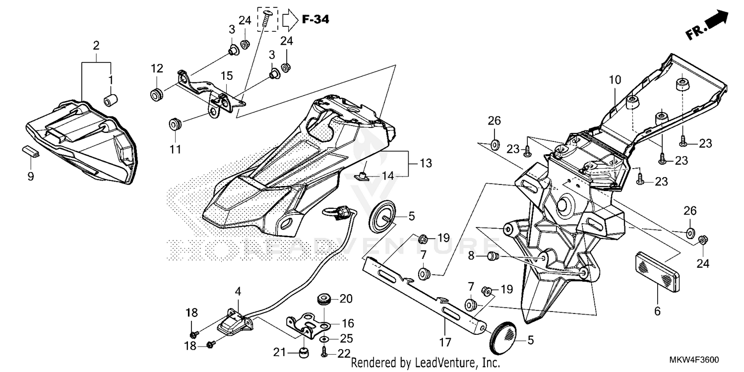 TAILLIGHT@LICENSE LIGHT