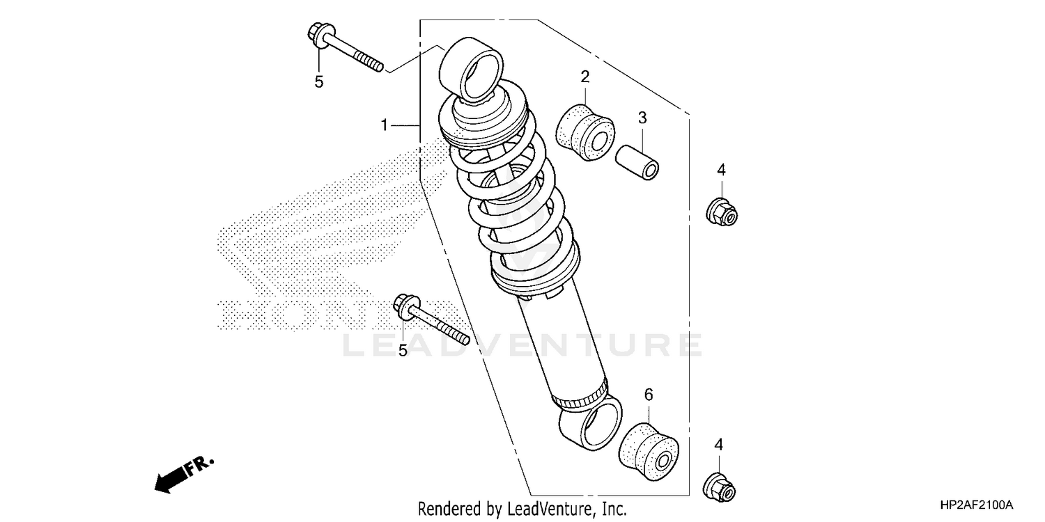 REAR SHOCK ABSORBER